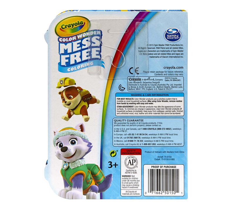 Color Wonder Mess Free On the Go, Paw Patrol